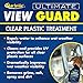 STAR BRITE View Guard Clear Plastic Treatment - Ideal for Strataglass, EZ2CY, Eisenglass - Enhances Wet Weather Visibility, Repels Water, Spray, Salt & Dirt - 22 OZ Spray (095222)