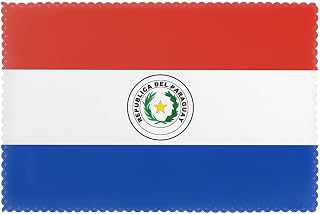 Placemats for Dining Table Set of 6 WHJSHOP Flag of Paraguay Prints Hotel Family Banquet