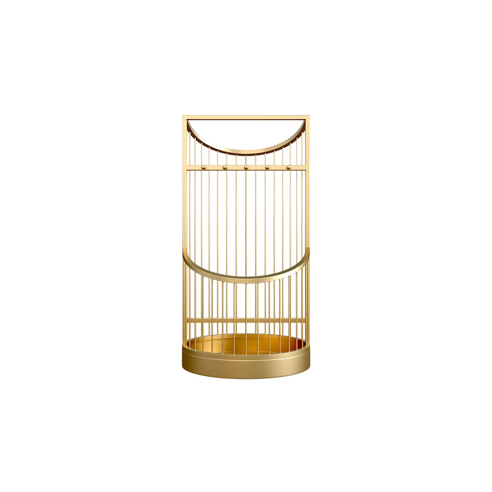 Porte-parapluie grand format anti-glissade avec bac étanche autonome pour intérieur