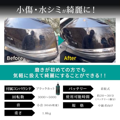 Amazon.co.jp: ながら洗車: イージーポリッシュ -black edition-