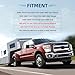 iiLentes Rear Bag Air Helper Spring Suspension Kit W217602550 5000Lbs for 1999-2004 2008-2016 For Ford F250 F350 Super Duty Ride-Rite 2550
