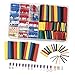 KICHOUSE 350pcs Cold Pressure Wiring Connection Heat Shrink Tubing Cold-Pressed Wiring Cold-Press Terminal Connection Accessories in Automotive Jst Connector Heat Shrink Line