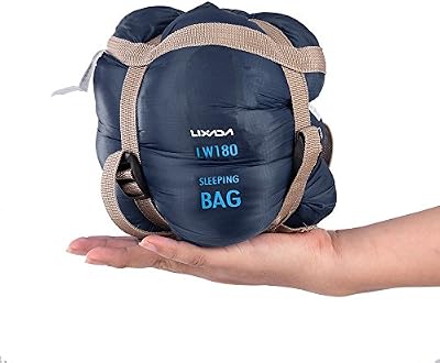 Lixada Saco de Dormir de Forma de Sobre Ultraligero Multifunción 190 * 75cm 680g