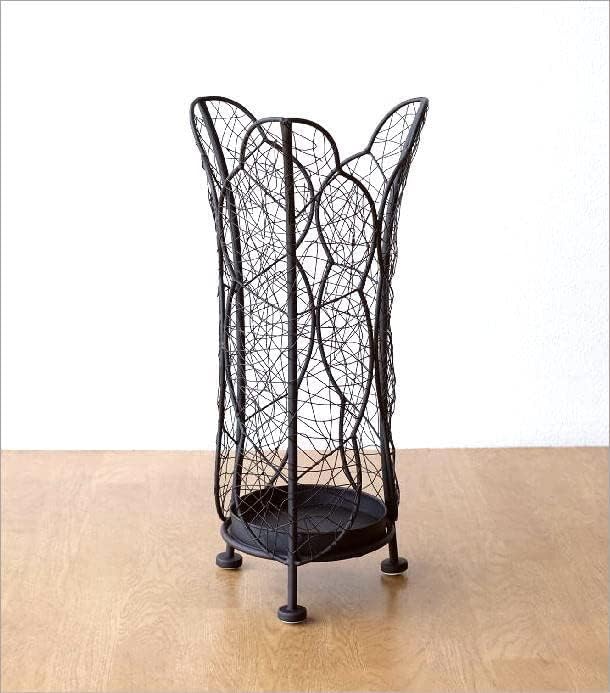 GMGS236C○和製ヴィンテージ 木製 傘立て アンブレラスタンド 玄関収納