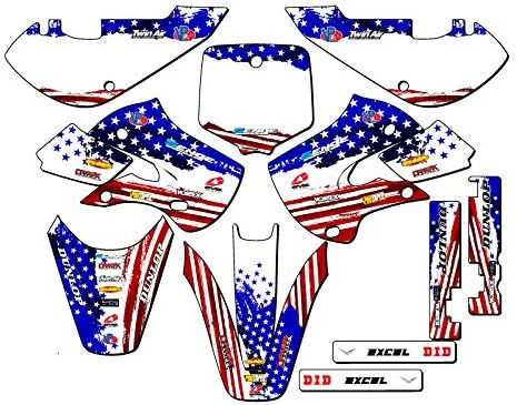 2000-2009 DRZ 110 MERICA Usa Senge Graphics Base Kit Compatible with Suzuki
