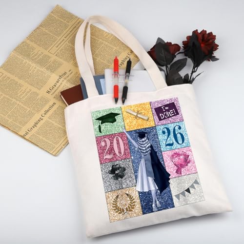 Bolso tote para graduación senior 2026 miniatura 3