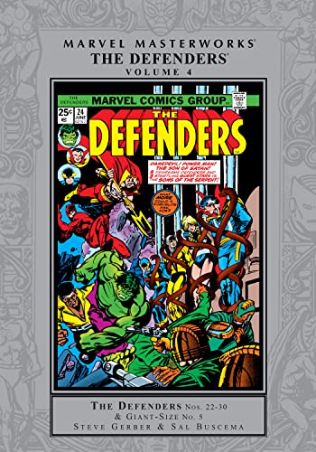 Cover of Defenders Masterworks Vol. 4 (Defenders (1972-1986))