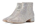 Betsey Johnson Women's Cady Ankle Boot, Rhinestone, 9
