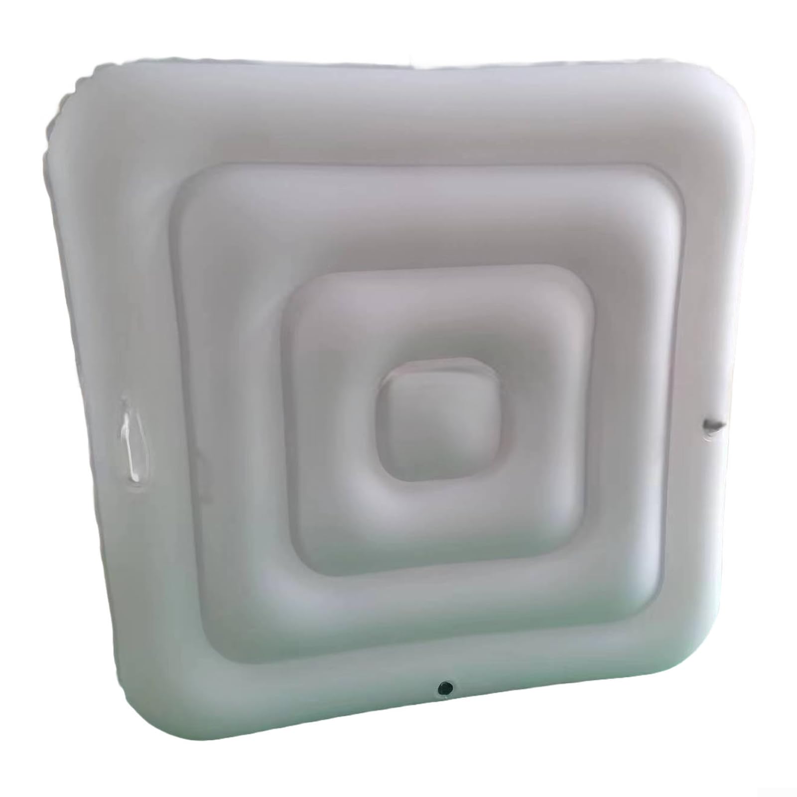 Copertura Piscina Quadrata Nera 130cm Isolante per termico Copertura(Black without handle)