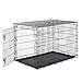 AmazonBasics Single-Door Folding Metal Dog Crate - 48 Inches