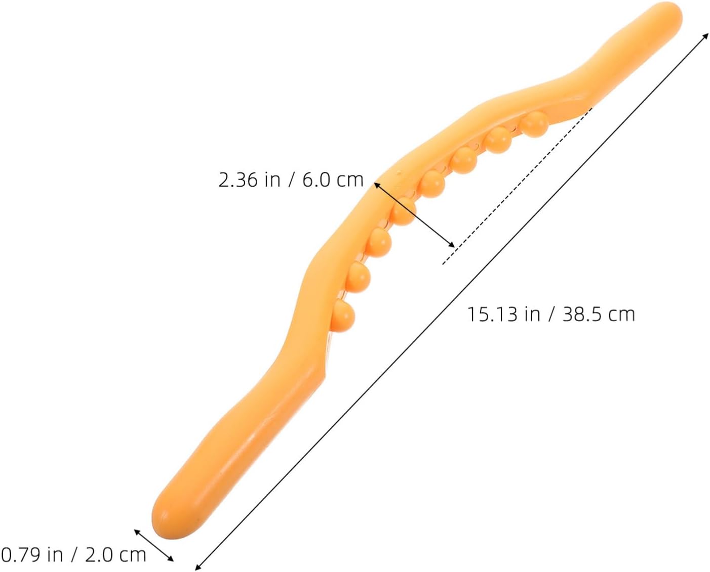 Manual Massage Roller Stick for Legs and Back Deep Tissue