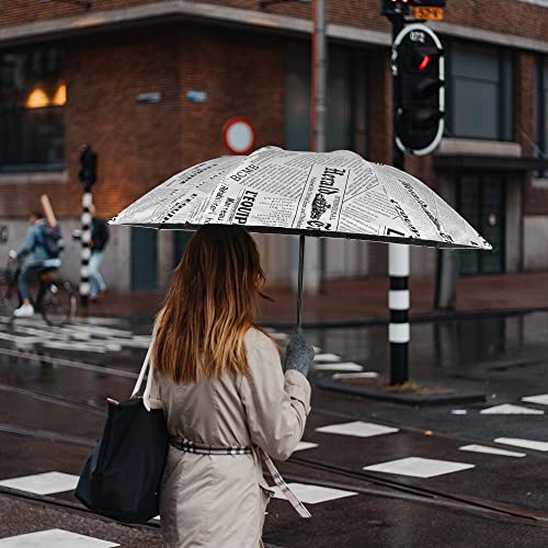 Yuehua Parasol Uv Protection Windproof Lightweight Strong And Portable Small Folding Collapsible Umbrella For Sun - Men And Women (White) #TOP6