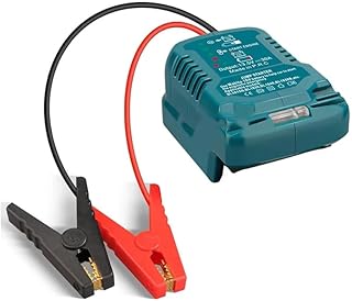 zmart ジャンプスターター マキタ対応 18V リチウムイオンバッテリー用 ポータブル ジャンパー ケーブル アダプター 11AWGケーブル 電源 バッテリー アダプター 18Vジャンプスターター 車用ケーブル ポータブルブースター リチウムイオン電源ケーブル 起動ケーブル