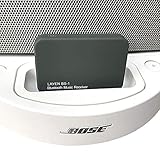 ★ EINFACHES UND SCHNELLES PAAREN - In nur 90 Sekunden Bluetooth aktivieren. Kein technisches Fachwissen erforderlich! Dieser einfache Plug-and-Play-Adapter ist schlank, schlank und tragbar und sieht in Ihrer Bose-Dockingstation fantastisch aus. Kommt mit erstklassigem kratzfestem Gehäuse und einer Übertragungsentfernung von 10m + entfernt. Direkte Sichtverbindung funktioniert am besten, kann aber auch durch Wände funktionieren!