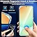 3 Pack Glass Screen Protector for Samsung Galaxy S24 FE [6.7 inch] + 3 Pack Camera Lens Protector, 9H Tempered Glass, Fingerprint Unlock, HD Clear Case Friendly Anti-Scratch