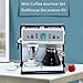 Tensay 1/12 Puppenhaus Miniatur Simulation Mini Kaffeemaschine Set Kids Pretend Play Spielzeug Dekoration Bildung Spielzeug