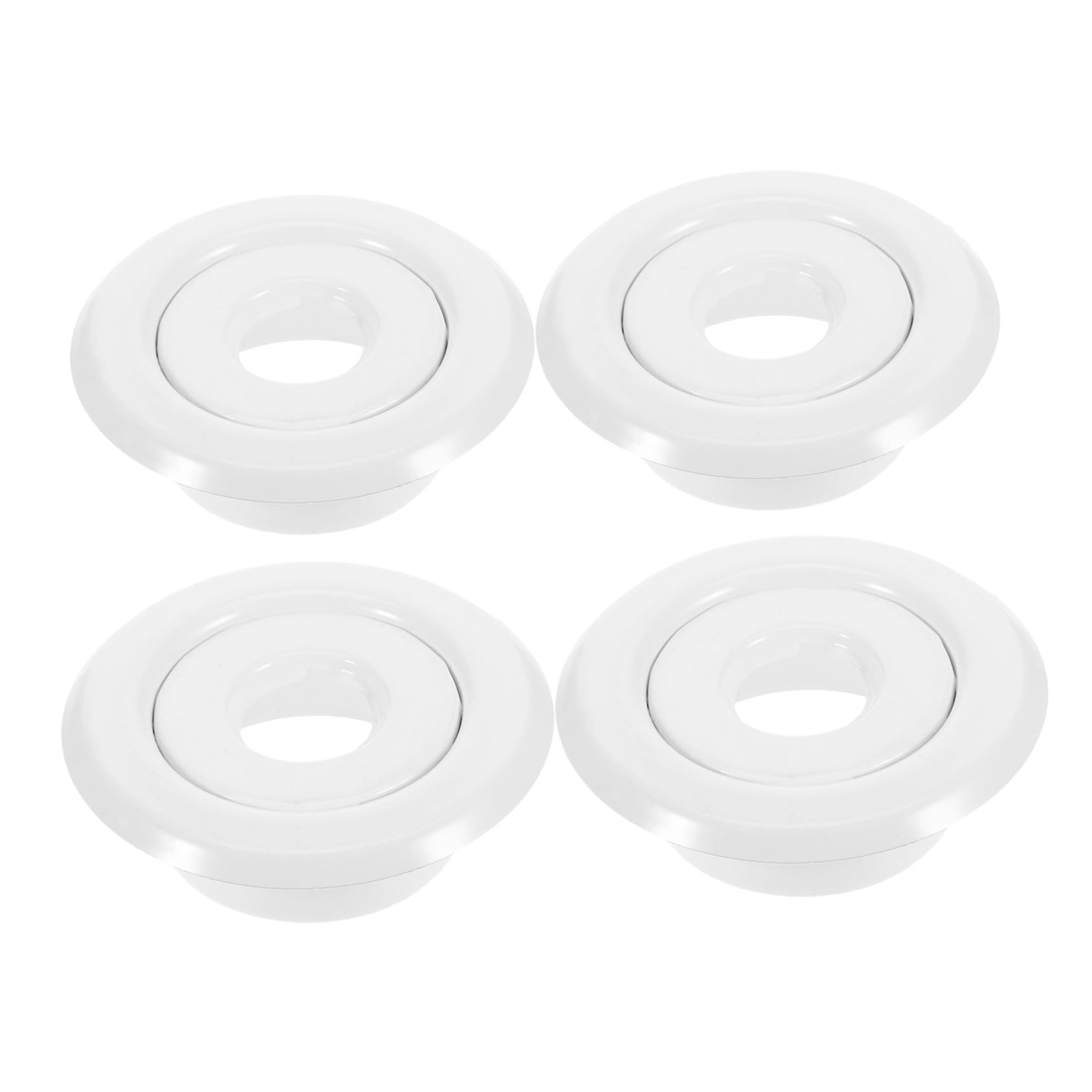 Plaque de protection blanche pour gicleurs de plafond résidentiels x4