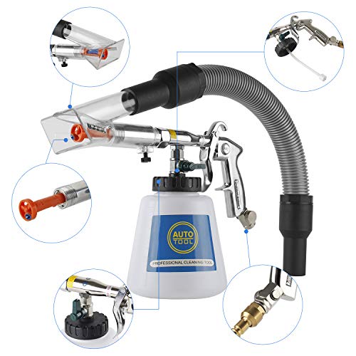 everfarel Pistola de Lavado de Coche, Pistola de Espuma de Aire comprimido, Pistola de Limpieza de Alta presión, Limpieza eléctrica, Pistola de Espuma, Dispositivo de Coche