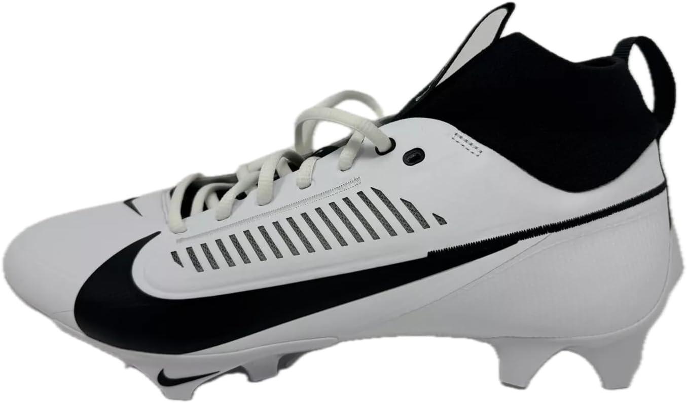 Nike Vapor Edge Pro 360 2 Men's Football Cleats (Wide) 'White Black' (FN7760-100) - Size 14.5 US
