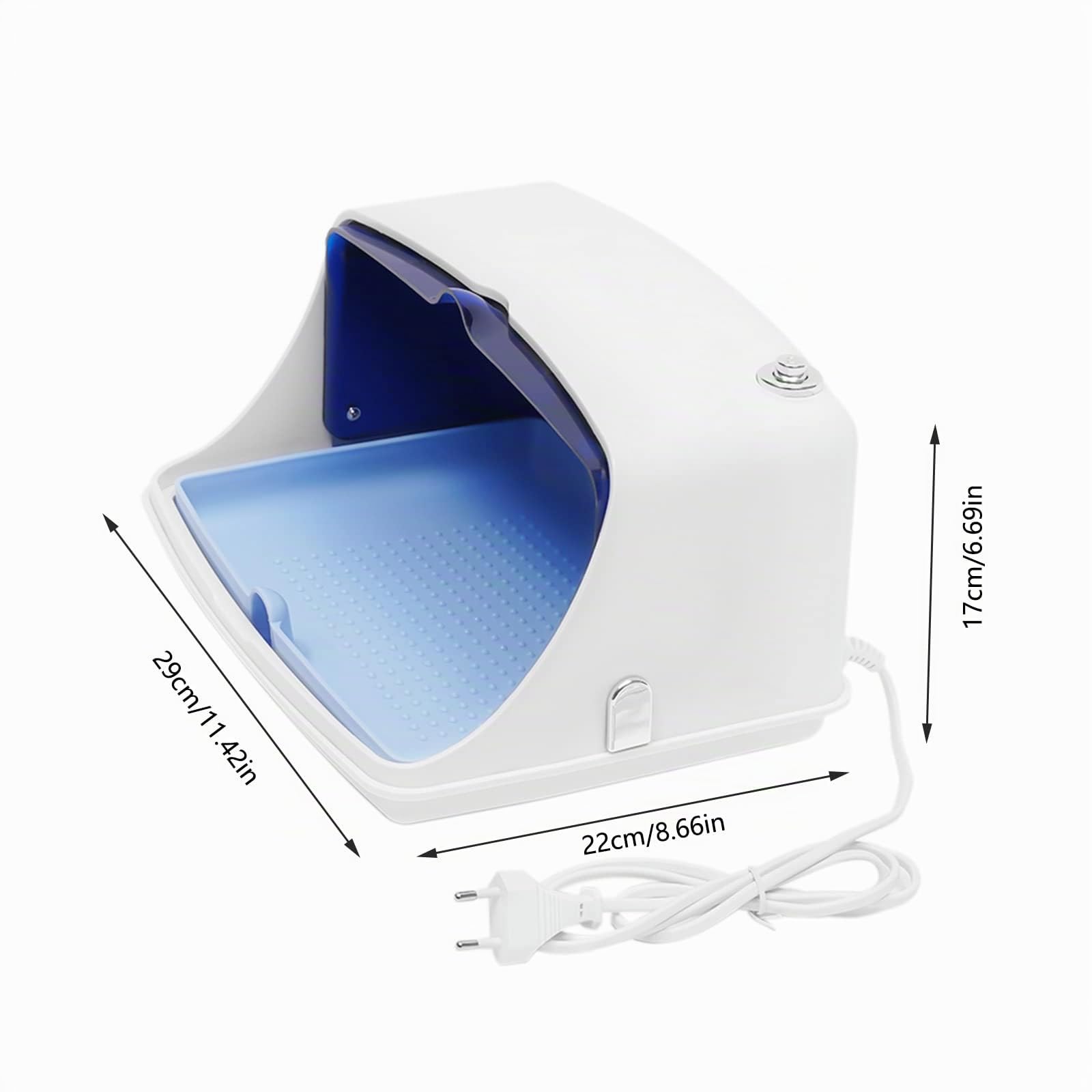 Sterilisateur Materiel Onglerie,220v 5w BoîTe De StéRilisation BoîTe De StéRilisation Manucure Salon Multifonction,Pour DéSinfecter De Salon De Coiffure Manucure Et Maison