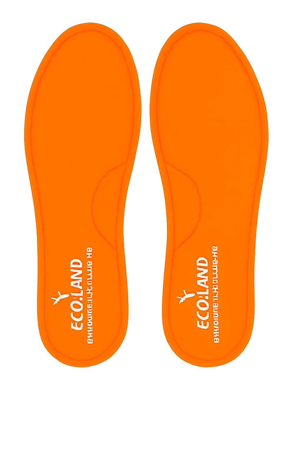 Memory Foam Shoe Insoles Comfortable Insoles Supports Heel & Arch Absorbs Foot Sweat & Moisture Ultra Soft Cushioned Lightweight Durable Washable Pads FOR MEN'S SHOES INSOLE (PACK OF 1 PAIR) (ORANGE, 9)