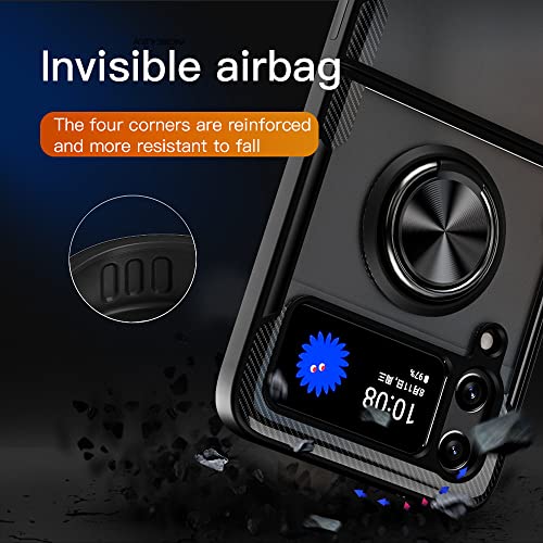 Coque Galaxy Z Flip 4 antichoc transparente évite les rayures
