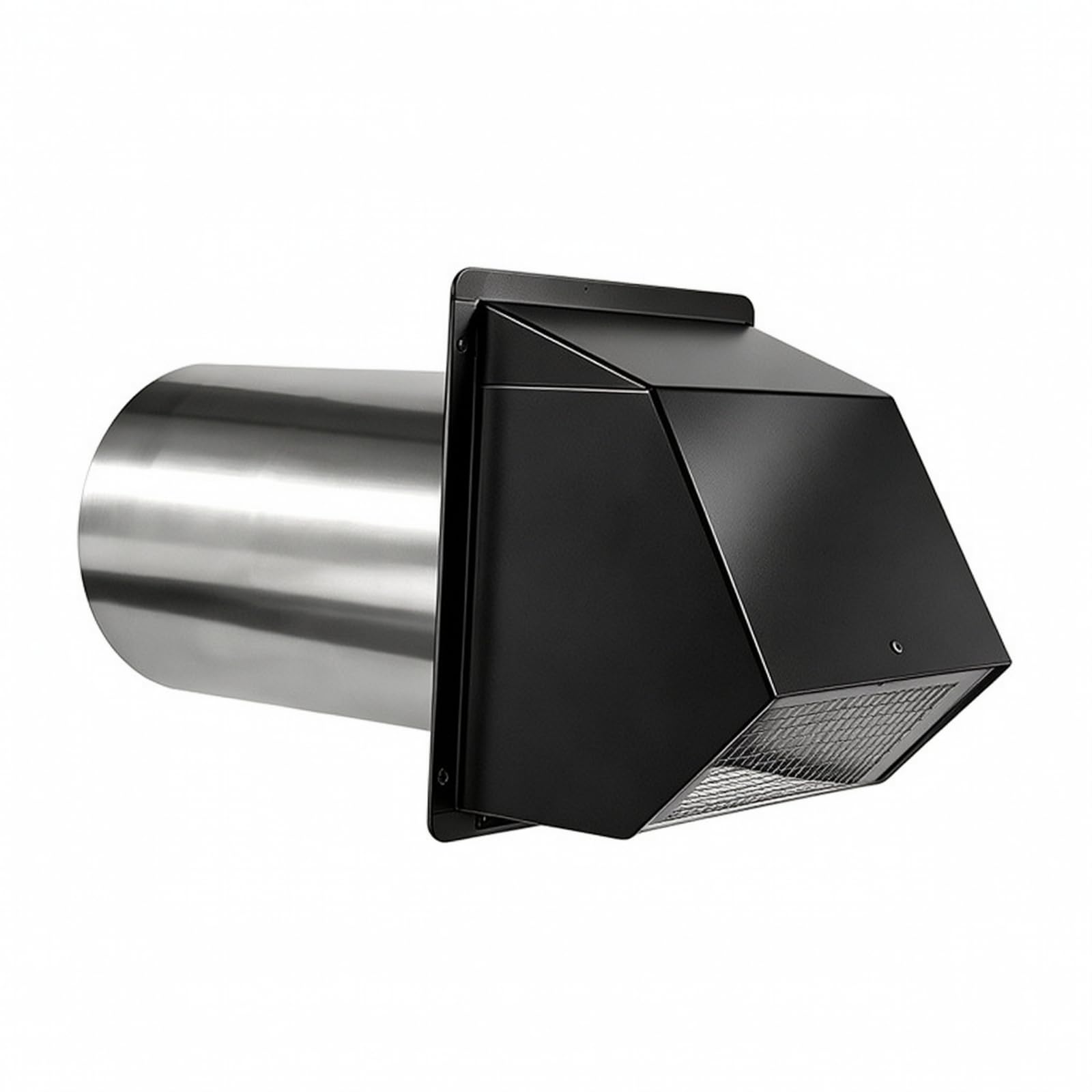 Rejilla Ventilación Cuadrada Universal, Antirretorno, Salida con Pantalla, para Secadora
