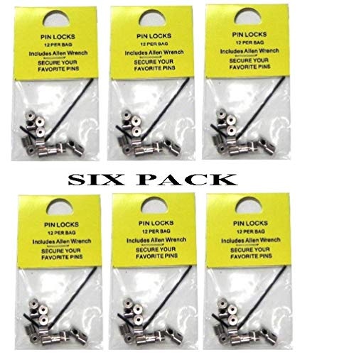 Lot of 72 Locking Pin Keepers / Savers backs