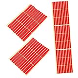 KAILIKETIY 5Sheets Double Sided Nail Tape for Display Strong Adhesive Transparent Nail Art Tape Pre Cut Strips for Easy Application for Salon Use and Home Decor