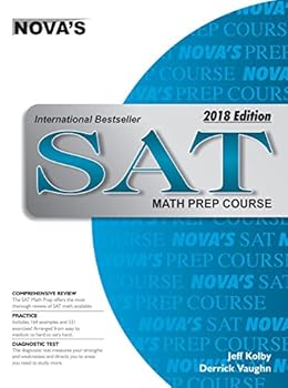 Paperback Novas SAT Math Prep Course: 2018 Edition Book
