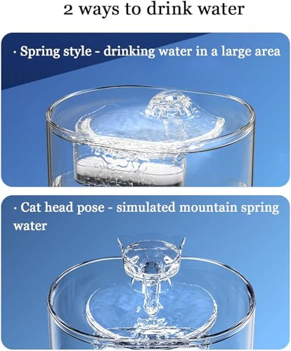Fuente de agua automática para gatos y perros 2.2L miniatura 2