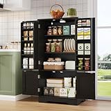 Éclairage LED capteur intégré – Compartiment supérieur avec LED capteur rechargeable (câble USB fourni, adaptateur non inclus). S’allume automatiquement à l’ouverture des portes, idéal pour accès facile dans la nuit ou zones peu éclairées.