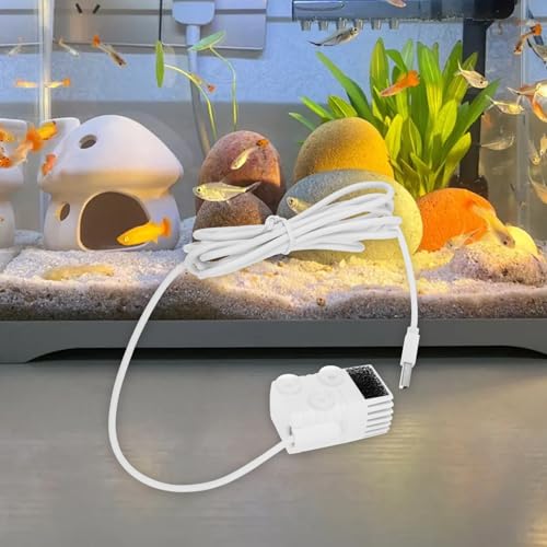 Bomba sumergible silenciosa USB para fuente de agua para gatos miniatura 2