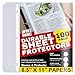Clear Sheet Protectors, 8.5" x 11", 100 Pack, Durable, Top Load,Reinforced Holes, Acid-Free/Archival Safe