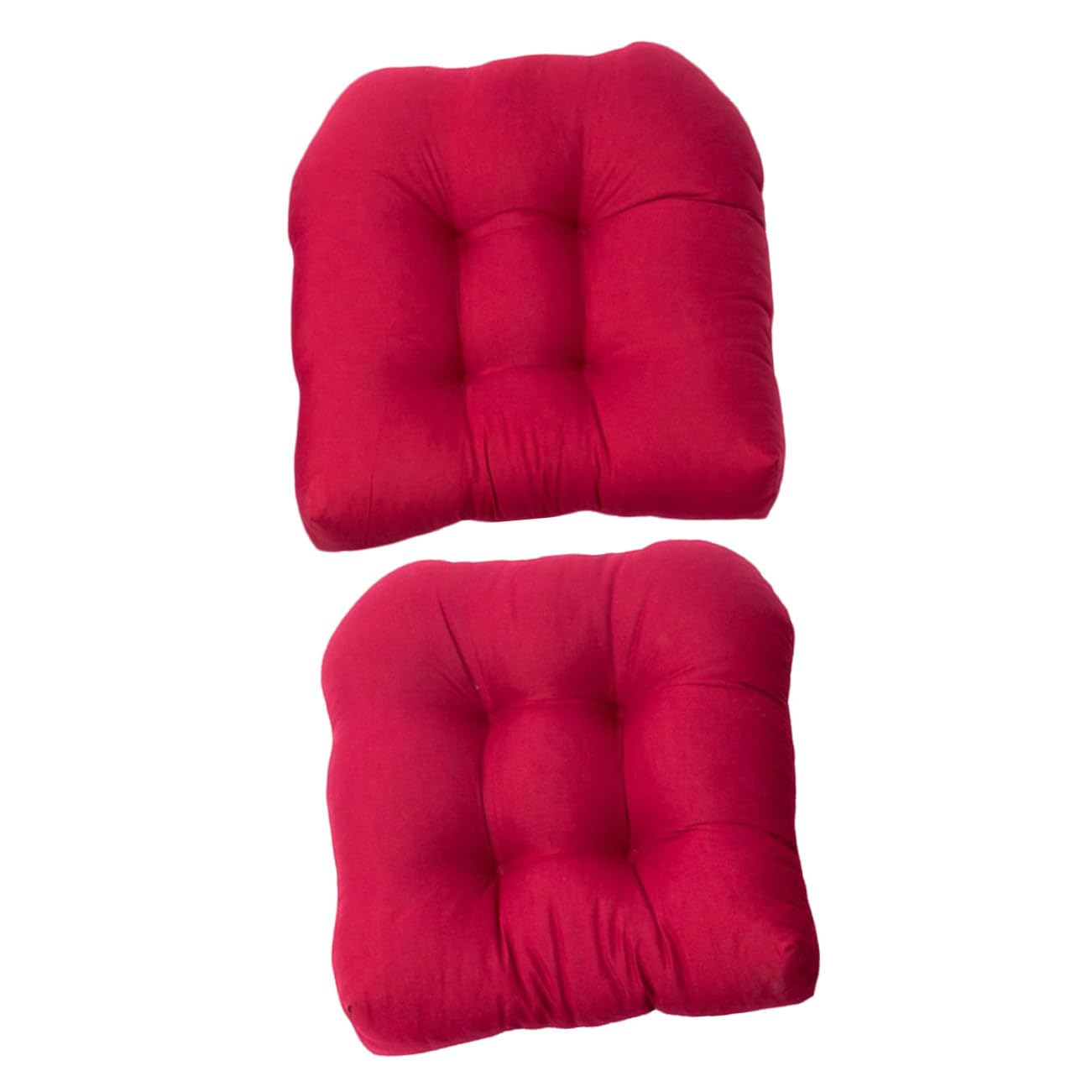 Coussin de siege ergonomique rouge pour ameliorer la posture en lot de 2