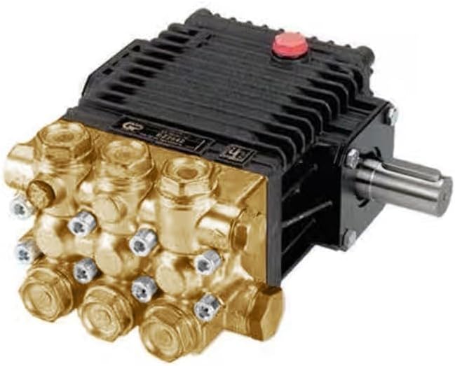 General Pump EZ3042S (3000 PSI/ 4.2 GPM) - EZ Series 44-24 MM Solid Shaft - 1750 RPM - Brass Manifold - Pressure Washer Pump