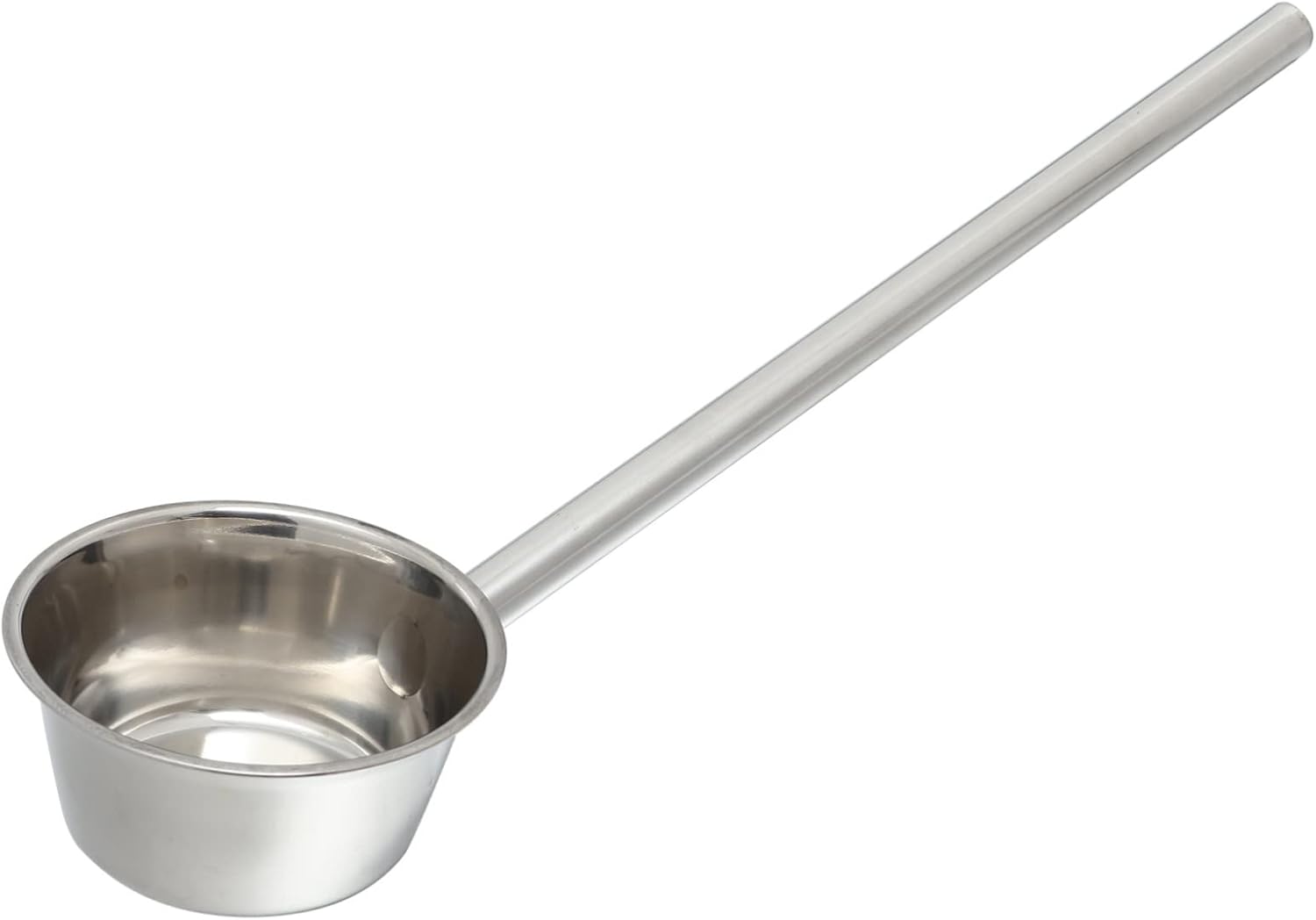 Ciieeo Watering Ladle Long Handle Spoon for Canteen Kitchen Water Scoop Stainless Steel Ladle for Cooking Garden