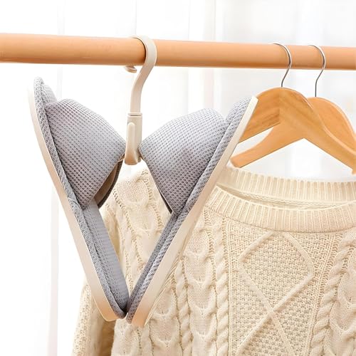 Image of Heda Multi-Function 360 Rotatable 4-Claw Hook Hangers | Space Saving Closet Organizer for Clothes, Bags & Accessories | Multicolor (3)