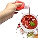 YINGGG Squeeze Portable Salad Dressing Container to Go Bottles Sauce Leakproof Condiment Storage Bottle, Dressing to Go for Lunch set of 4 (85ML)
