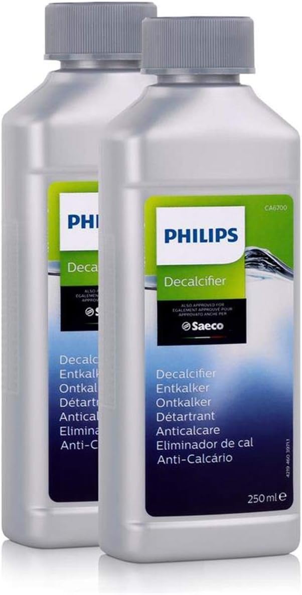 Brita Saeco - Juego de 2 filtros de agua y 2 descalcificadores Saeco