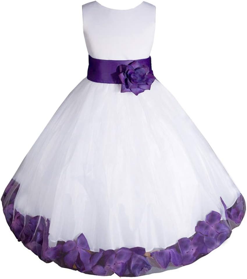Baby-Girls' Christening Birthday Party Wedding Flower Girl Dress
