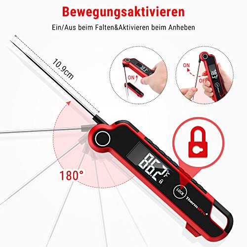 Fleischthermometer ThermoPro TP620 mit Antibeschlag und hoher Genauigkeit