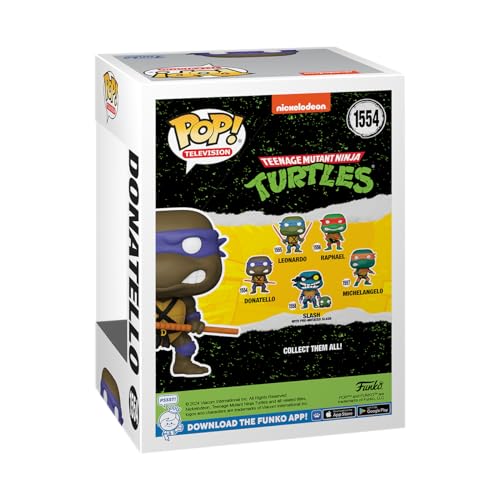 Figurine Funko Pop! TV: Tortues Ninja Donatello - vue 6