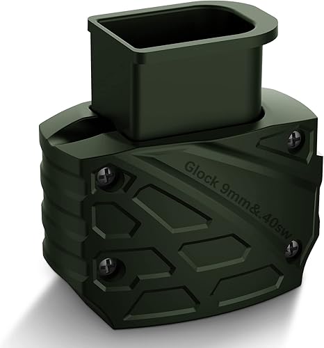 Ludex - Cargador de velocidad de cargador para Glock de 9mm/.40. Compatible con Glock 17, 18, 19, 22, 23, 24, 26, 27, 34, 35, 45 y 47