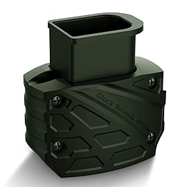 Ludex Magazine Speed Loader for Glock 9mm/.40.Fits Glock 17,18,19,22,23,24,26,27,34,35,45 and 47-Army Green