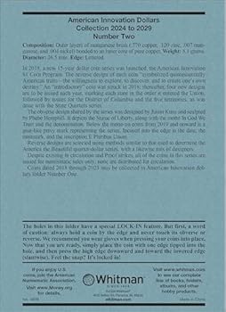 Misc. Official Whitman(r) Coin Folder - American Innovation Dollars Collection #2: 2024-2029 Book