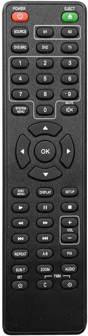 Voxx VXMTG1313.3 HD LED Overhead Video Monitor with Built-in DVD Player and HDMI Input