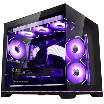 Ocean Park Black Gaming PC Gamer Desktop, AMD Ryzen 7 9800X3D 8-Core 4.7GHz, RX 9070 16GB, 16GB DDR5 6000MHz RAM, 1TB PCIe +2TB SATA SSD, 850W PSU, 360mm ARGB AIO, WiFi, Bluetooth & Windows 11 Ready