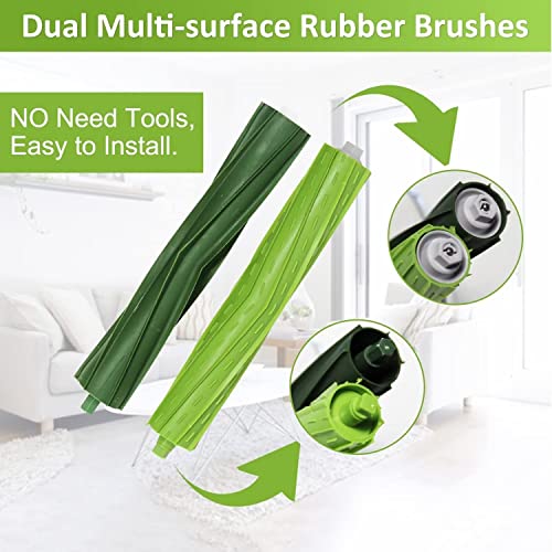 Replacement Parts For Irobot Roomba I7 I7+ I3 I3+ I4 I4+ I6 I6+ I8 I8+ J7 J7+/Plus E5 E6 E7 Vacuum Cleaner(16Pack) #TOP1
