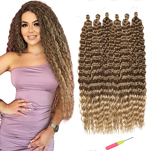 MAYSA Ocean Wave Crochet Hair Extensions 30in Ombre Crochet Hair